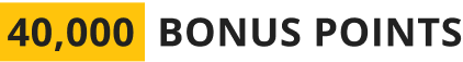 40,000 Bonus Points