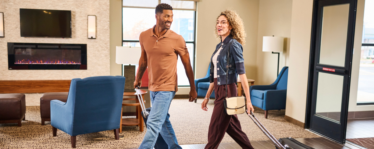 Hotel Lobby Image - Learn More About Your Extras Benefits