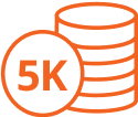 5k Points Icon