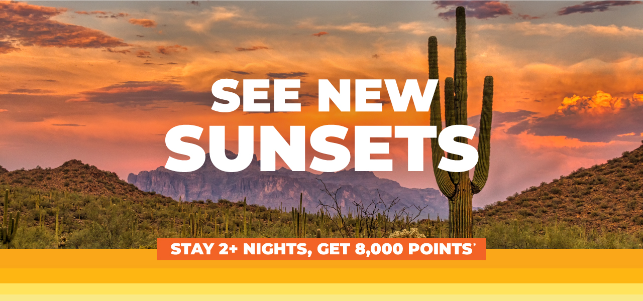 STAY 2+ NIGHTS, GET 8,000 POINTS