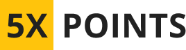 5X POINTS