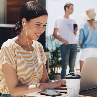 Customer Enjoying eRewards Survey - Join eRewards Opinion panel