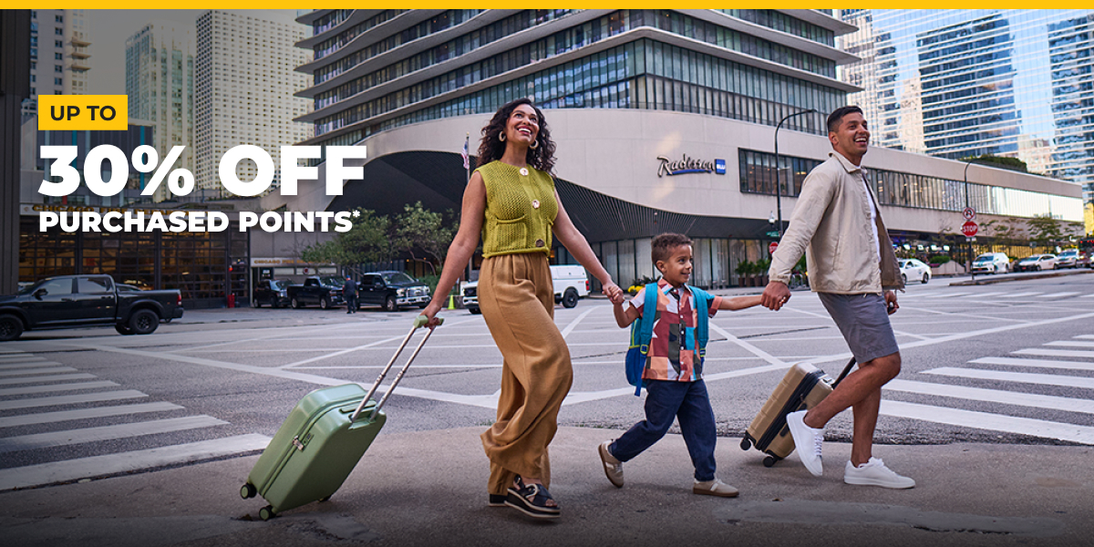 UP TO 30% OFF PURCHASED POINTS