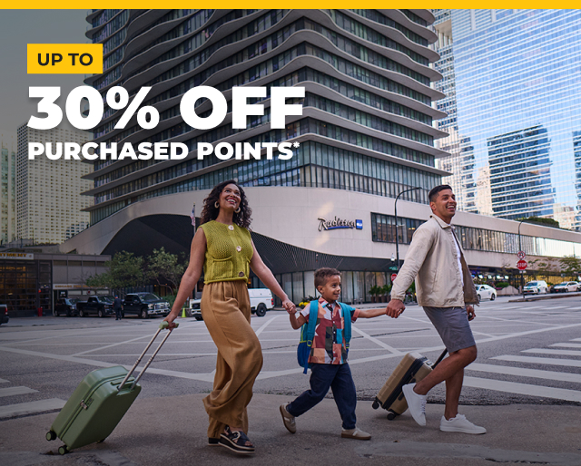 UP TO 30% OFF PURCHASED POINTS
