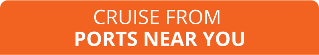 Orange block with text: 'CRUISE FROM PORTS NEAR YOU'